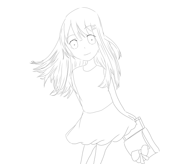 🍃 line art