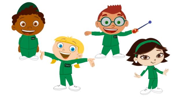 Little Einsteins as Squid Game Players