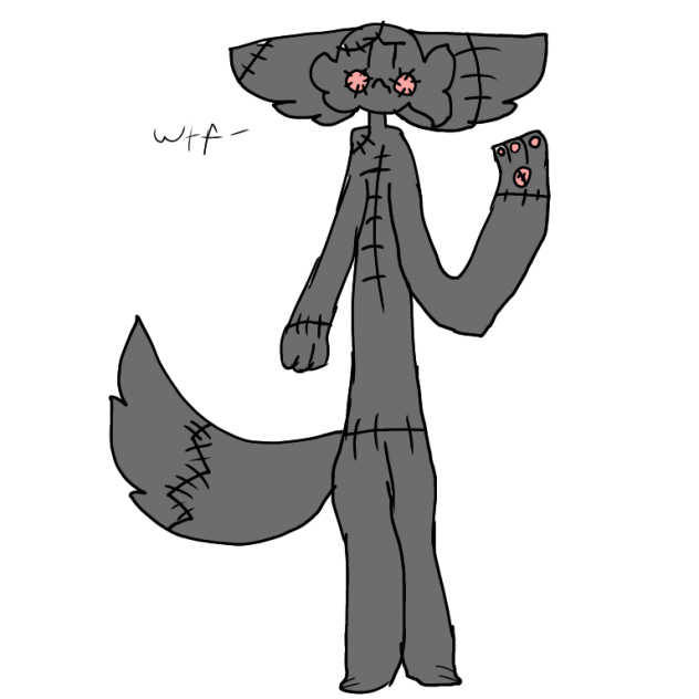 Stitches fnaf oc fan art!