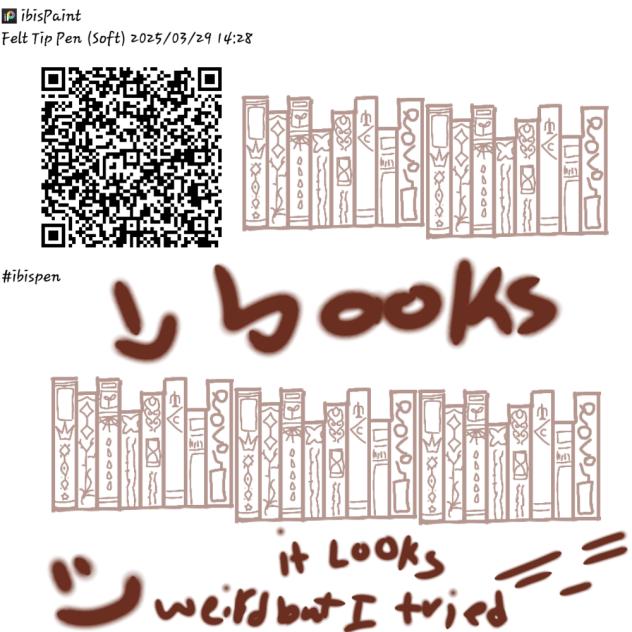 books brush - ibisPaint