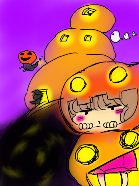 じとー…@ハロウィン