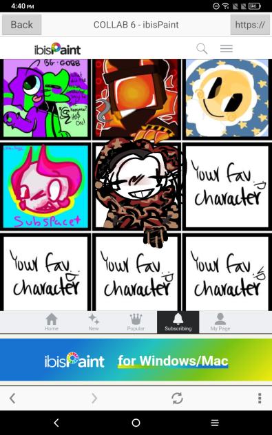 collab with little Timmy!! - ibisPaint