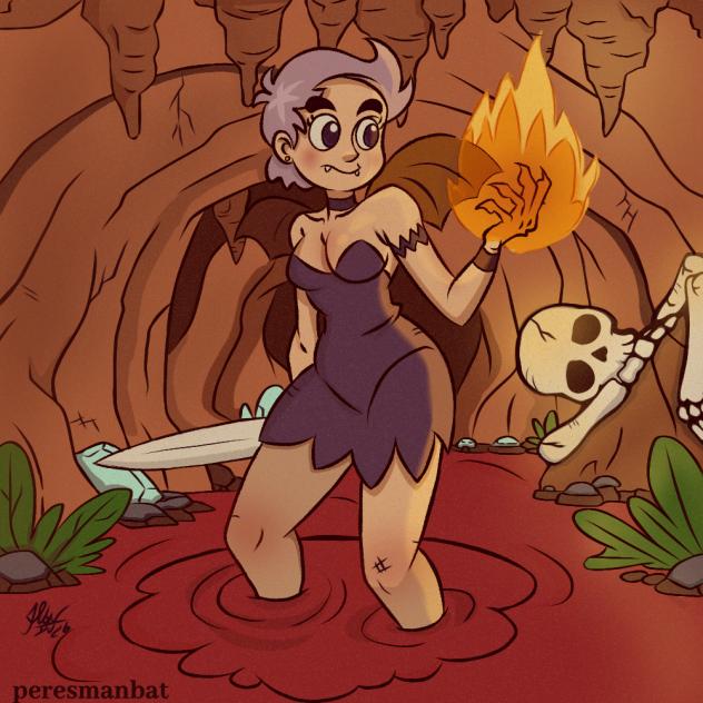 Vampirinha guerreira