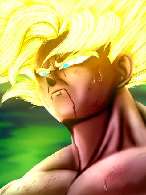 Goku ssj fan art