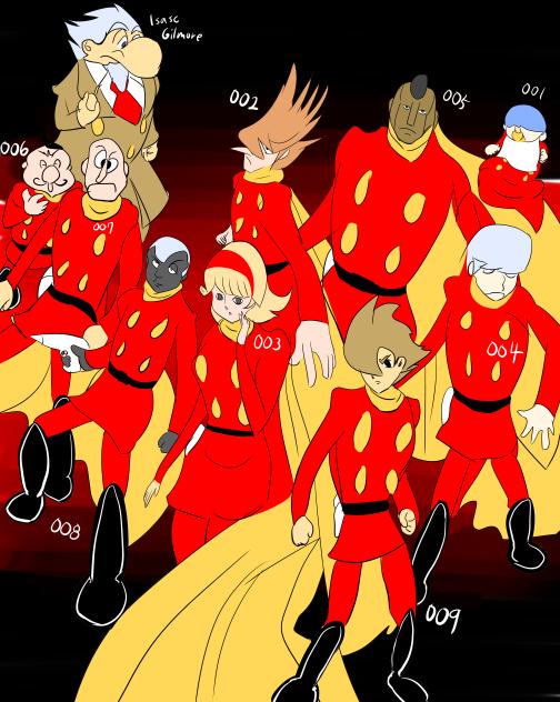Cyborg 009 speed art