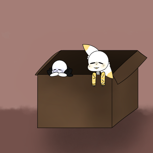 Yellowtale and paper crane sans