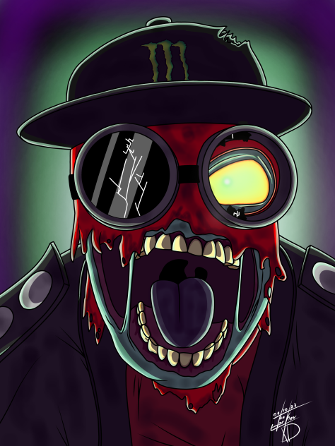 The Hacker XD Zombie