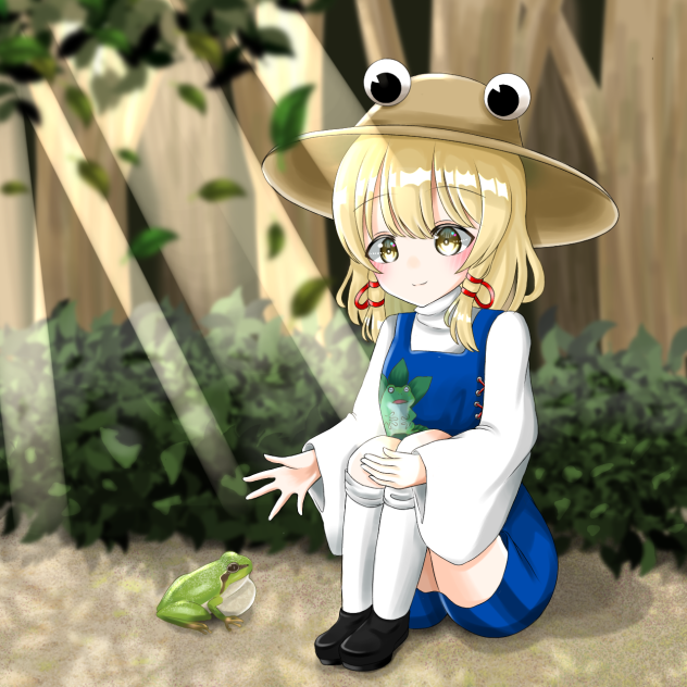 カエルと諏訪子