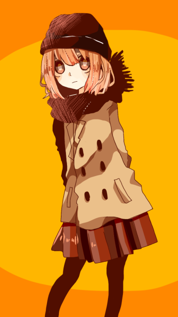 暖色系女子