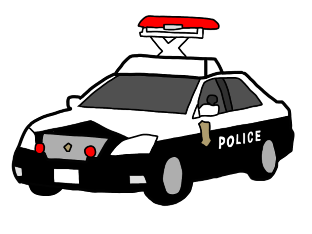 警らパトカー3Dバージョン