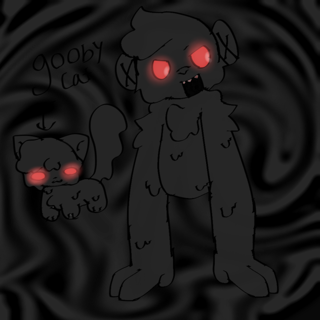 Goofy (blackgoogoo) scary baboon