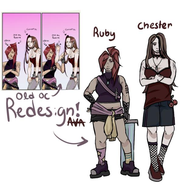 Old oc redesignnnnn