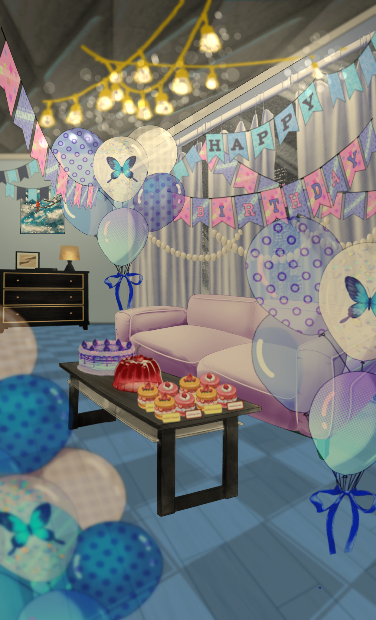 Party Room (night) - ibisPaint