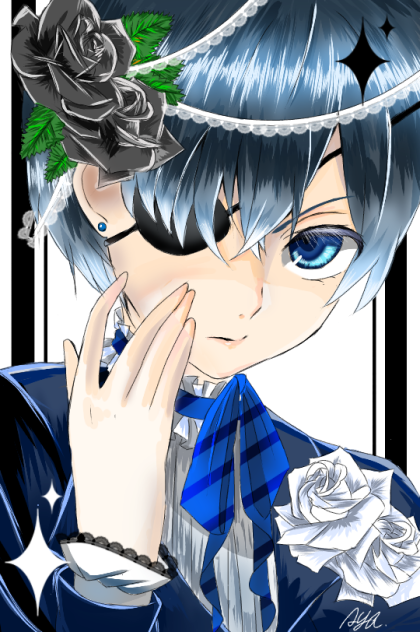 シエル ファントムハイヴ 声優】黒執事 -寄宿学校編- 缶バッジ