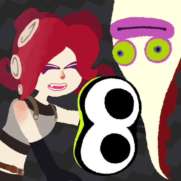 Splatoon 8th anniversary drawing - ibisPaint
