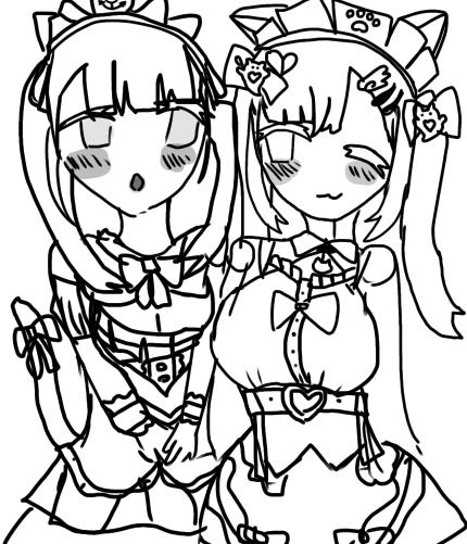 港あくあさんと結城さくなさんの途中経過！！