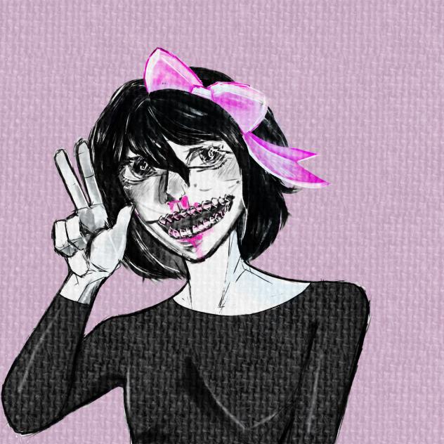 trying art styles (creepy pasta)