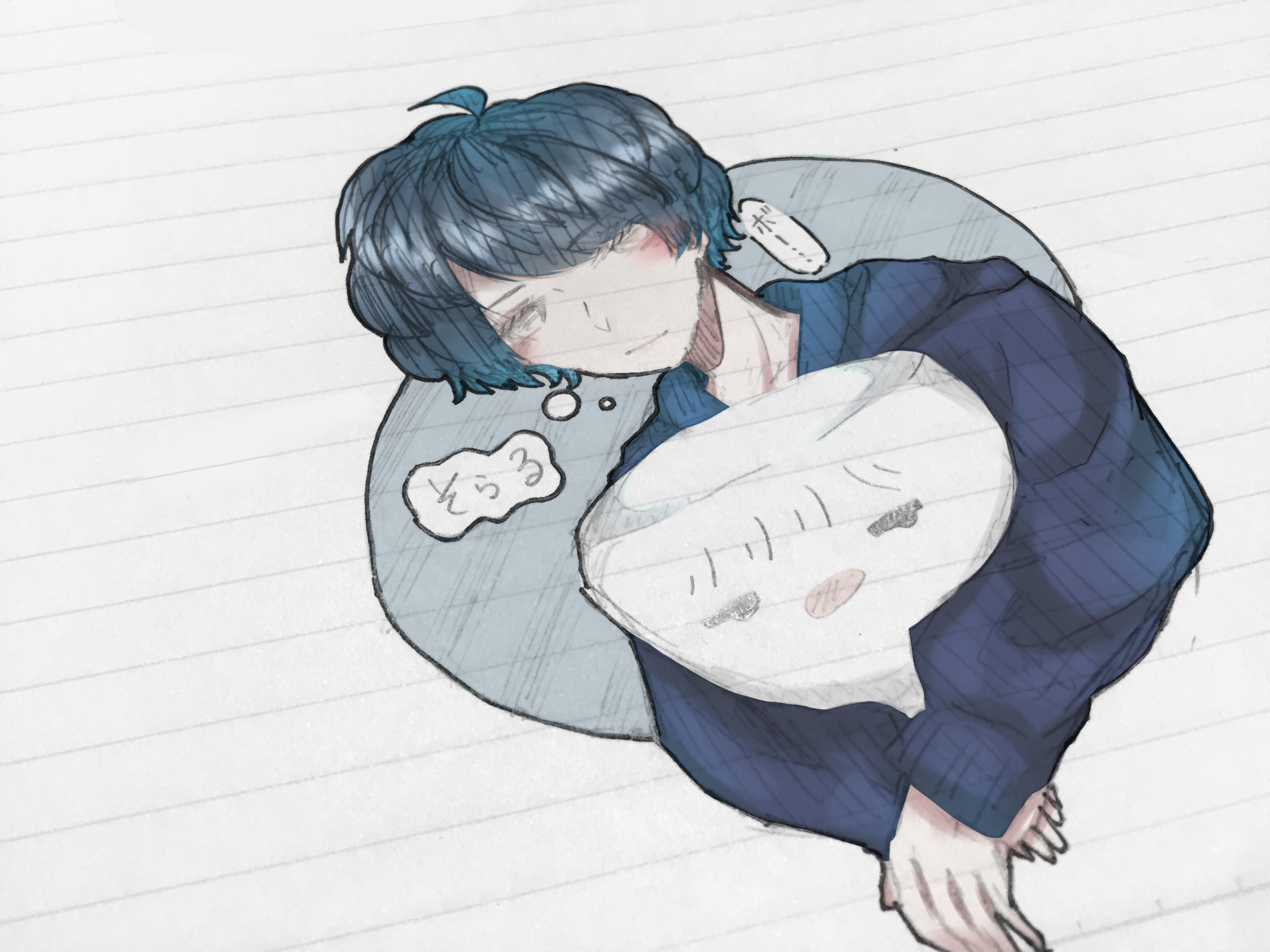 アナログそらるさん色塗り Ibispaint