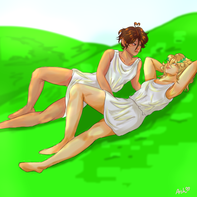 Patroclus & Achilles fanart