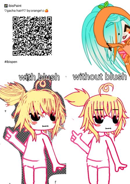 gacha hair!!! ♡