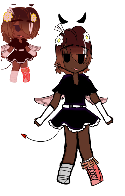 My oc in a dress