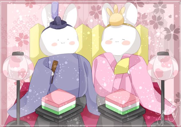 Hinamatsuri of RABBITS