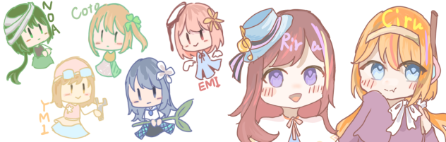 オリキャラちゃん達！