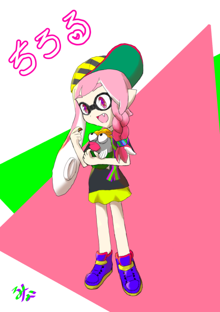 【スプラ3】フレンドのちろるちゃんとコジャケ