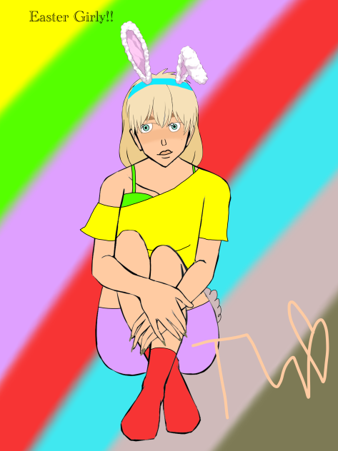 Easter girl of 2024!! Happy Easter!! - ibisPaint