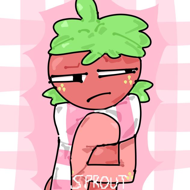 Sprout with the side eye-