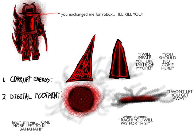 some forsaken voice lines for my OC