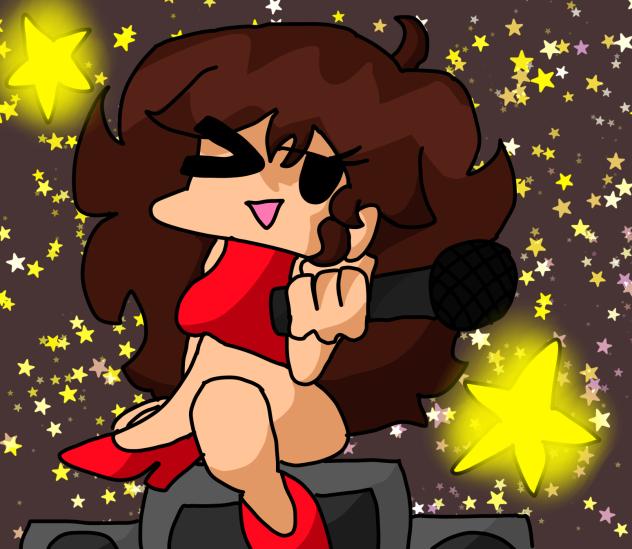 Girlfriend being silly