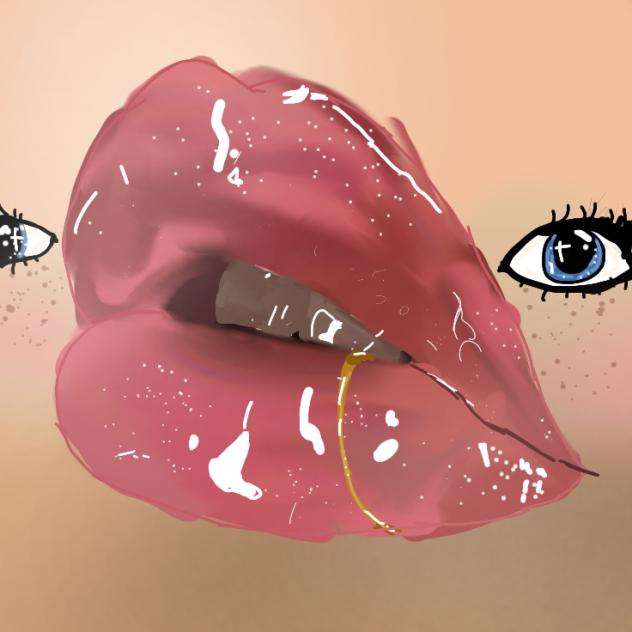 juicy lips