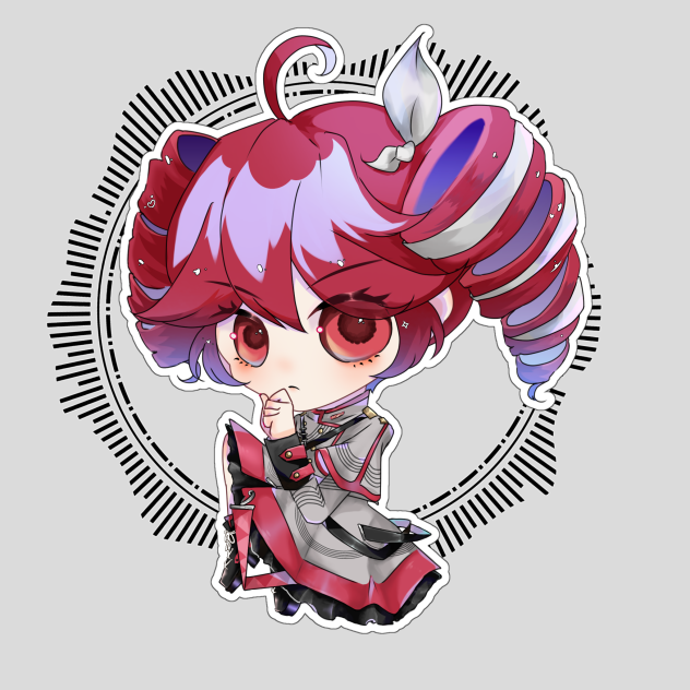 初描き🤍重音テトちゃん