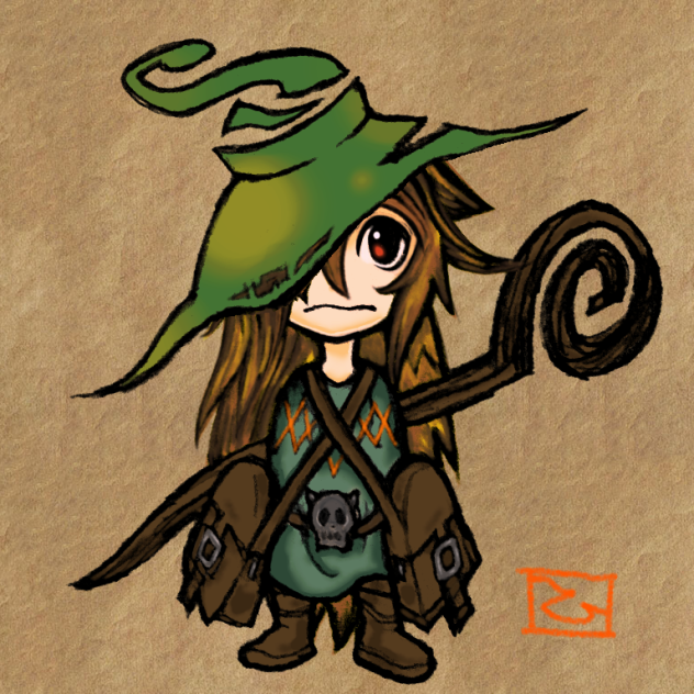 とんがり帽子さん