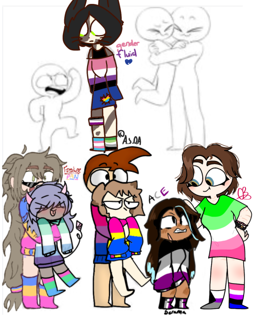 Short n'tall  colab