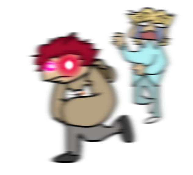 Lol River running after Leo