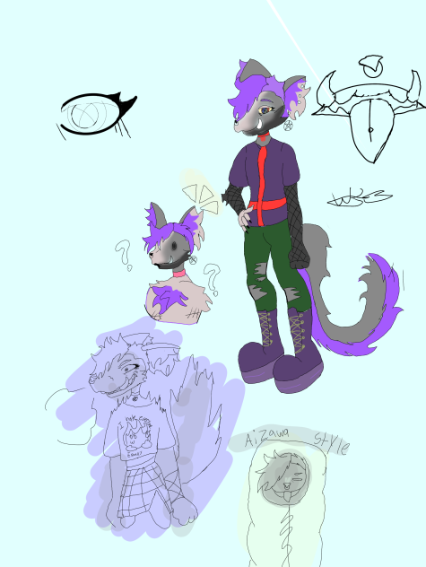 Me as a hellhound #fire