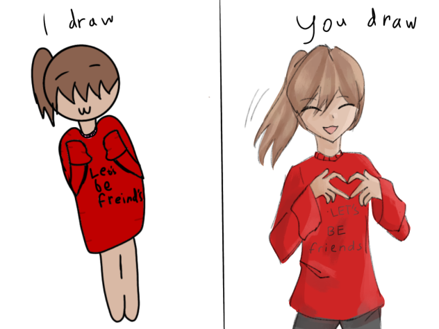 I draw you draw with Bianca!