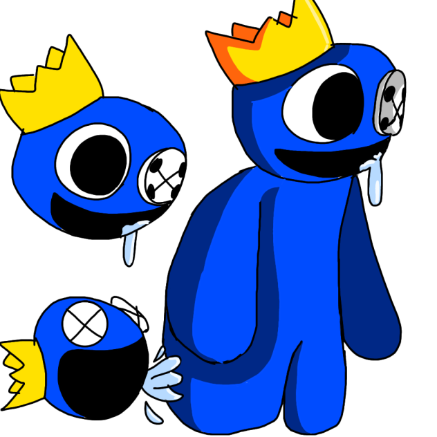 vs rainbow Friends blue (mira la desc)