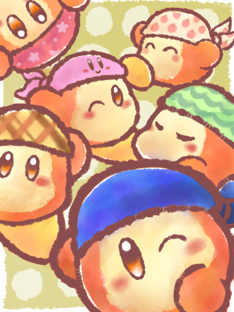 ワドルディのバンダナいろいろ