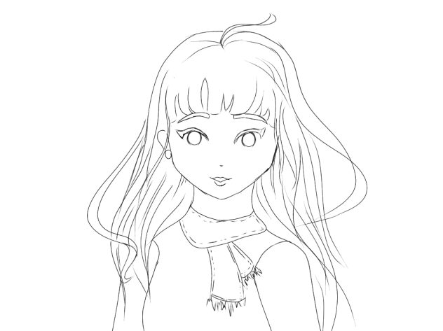 Misty ~ Coloring Page