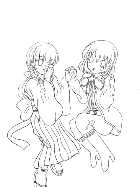娘の絵から
