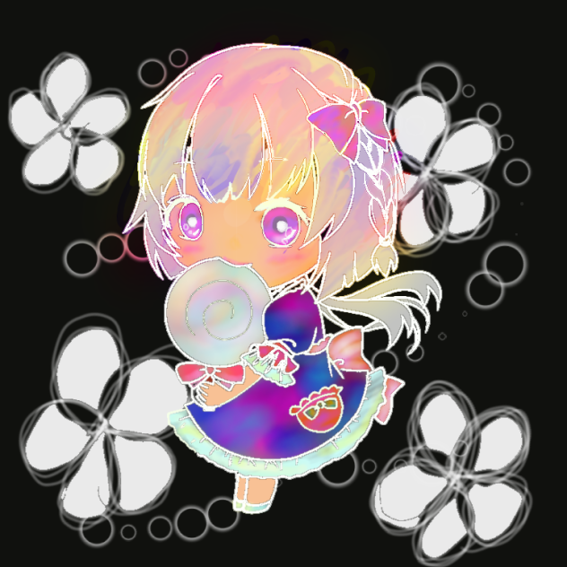 Nicole Maさんの女の子を塗ってみました。