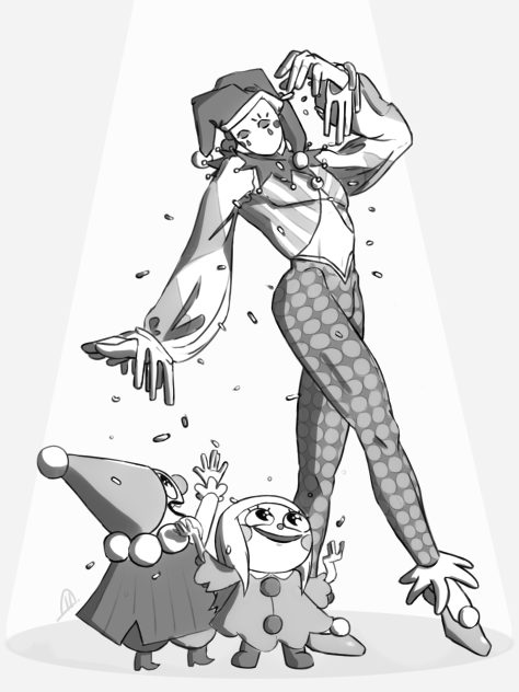 The clown - ibisPaint