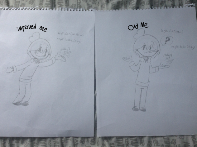 me improving my style