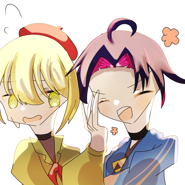 ちょっ近すぎだって！！