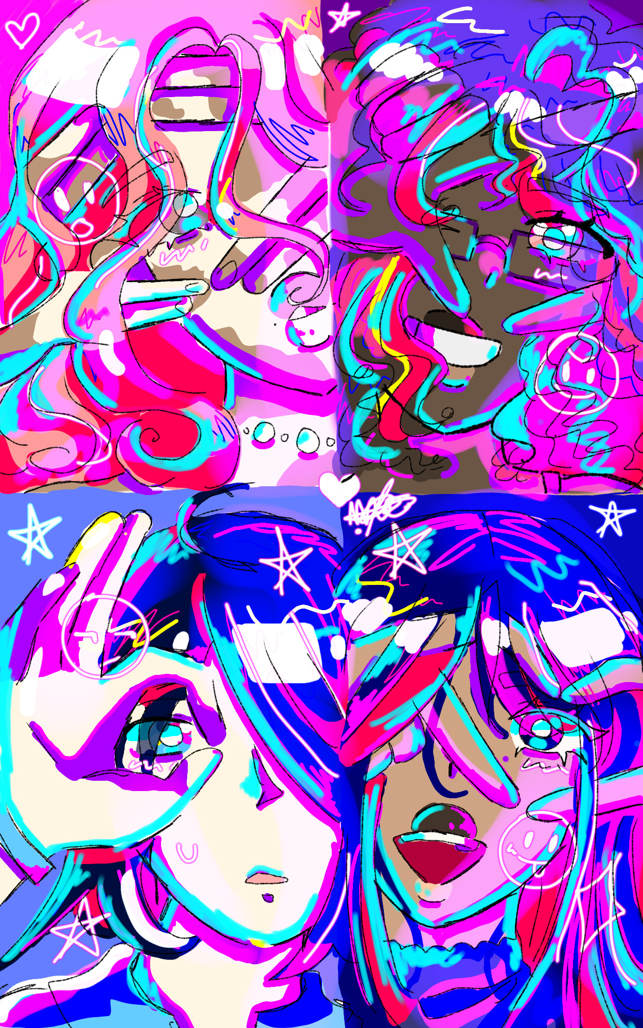 😯😼😒😛 - ibisPaint