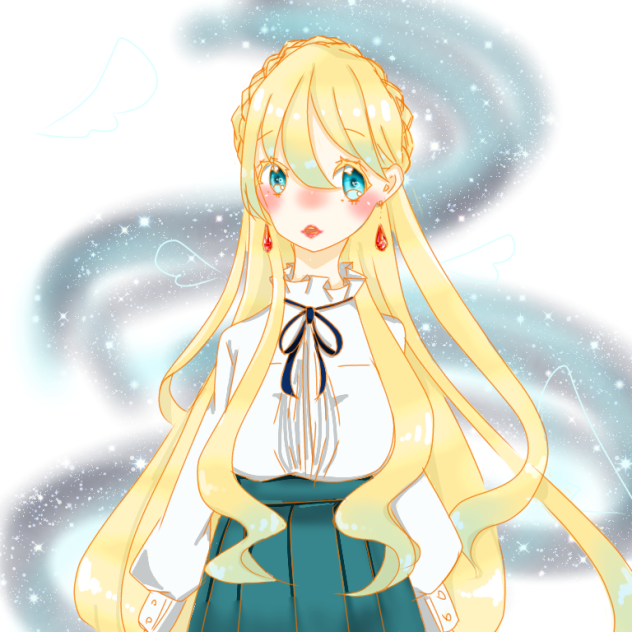 金髪碧眼の女の子