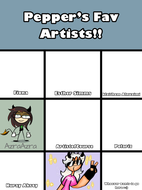 Peppes fav artists collab